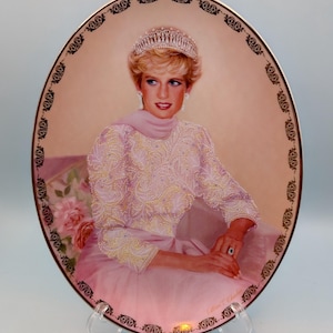 Princess Diana Collector Plate “Princess to the World” | 1998 Bradford Exchange | Queen of Our Hearts | Limited Edition #1657C