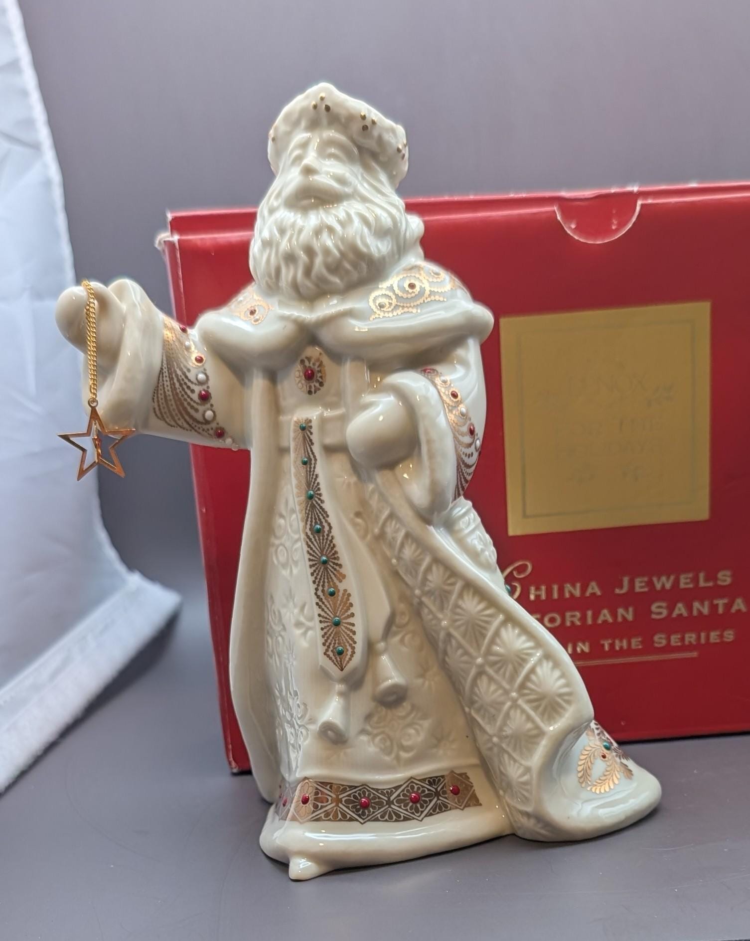 1999 Porcelain Santa - Etsy
