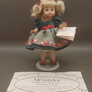 Christmas Candy, Limited Edition 8-inch doll by Madame Alexander