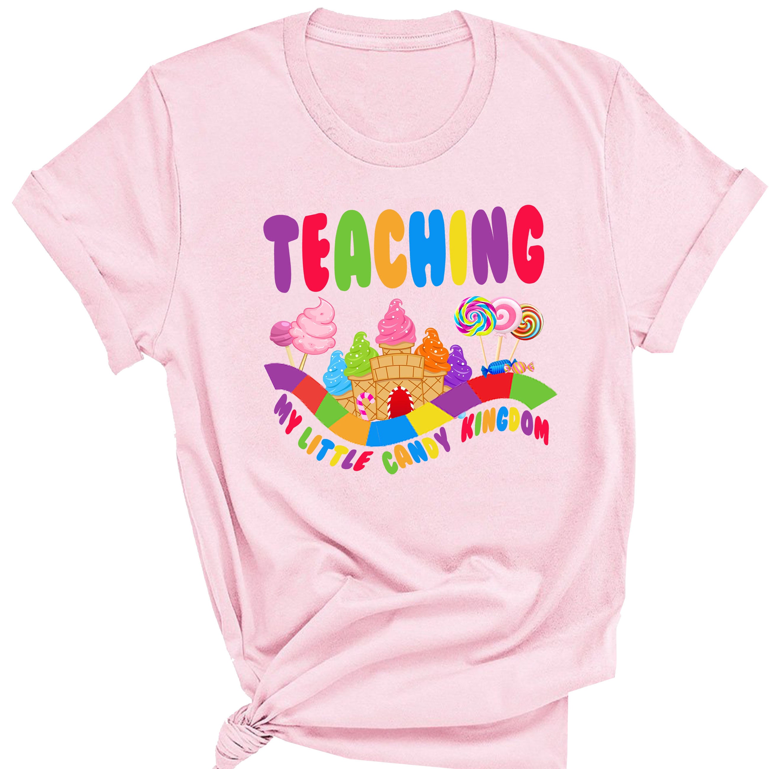 Candyland Teacher Shirt, Cute Teacher Tee, Candyland TShirt, Teacher Gift, Back to School Shirt, Teacher Appreciation, Teacher Shirt