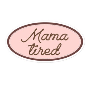 Adesivo sem bolhas da Mama Cansada