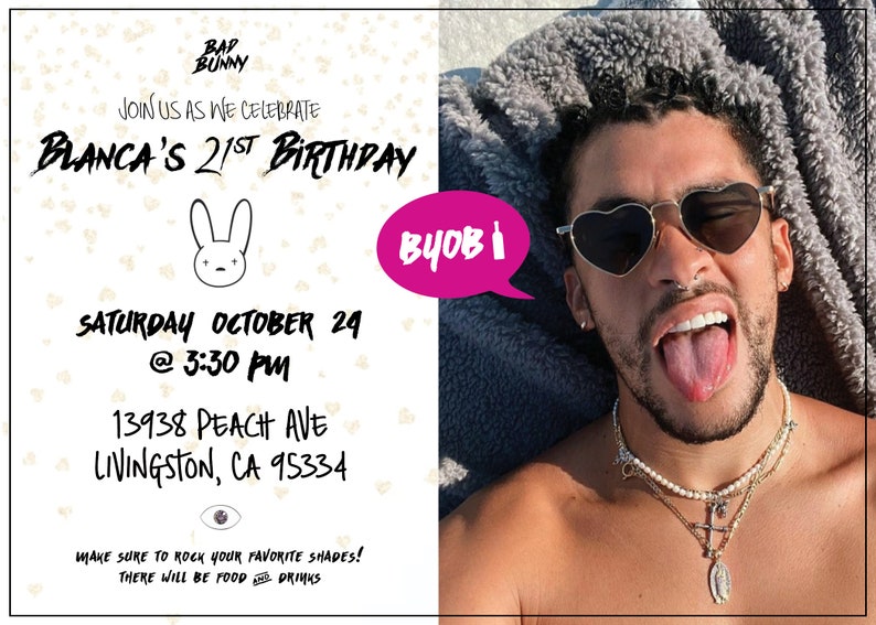 bad-bunny-invitation-template