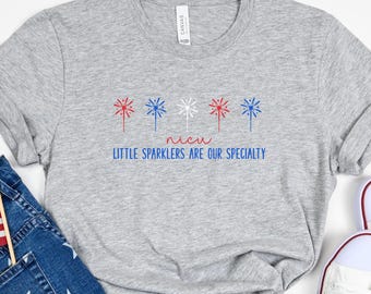 4th of July NICU Nurse Shirt, Neonatal Intensive Care Unit Nurse T-Shirt, Baby Nurse 4th of July Shirt, Patriotic NICU Crew, NICU Nurse Gift