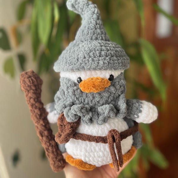 Gandalf the Duck | Crochet Pattern | Amigurumi (PDF Pattern)