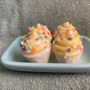 Mini Cupcake Soap Set - Cupcake Soap, Mini Cupcake, Party Favor, Mothers Day, Birthday Party, Fake Food, Decorative Soaps, Teacher Gift