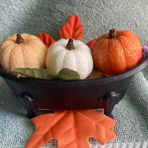 Pumpkin Soap Set: Fall Scents, Autumn Decoration, Party Favors