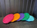 Crocheted Nylon Kitchen Scrubbie: Eco-Friendly Dish Cleaning