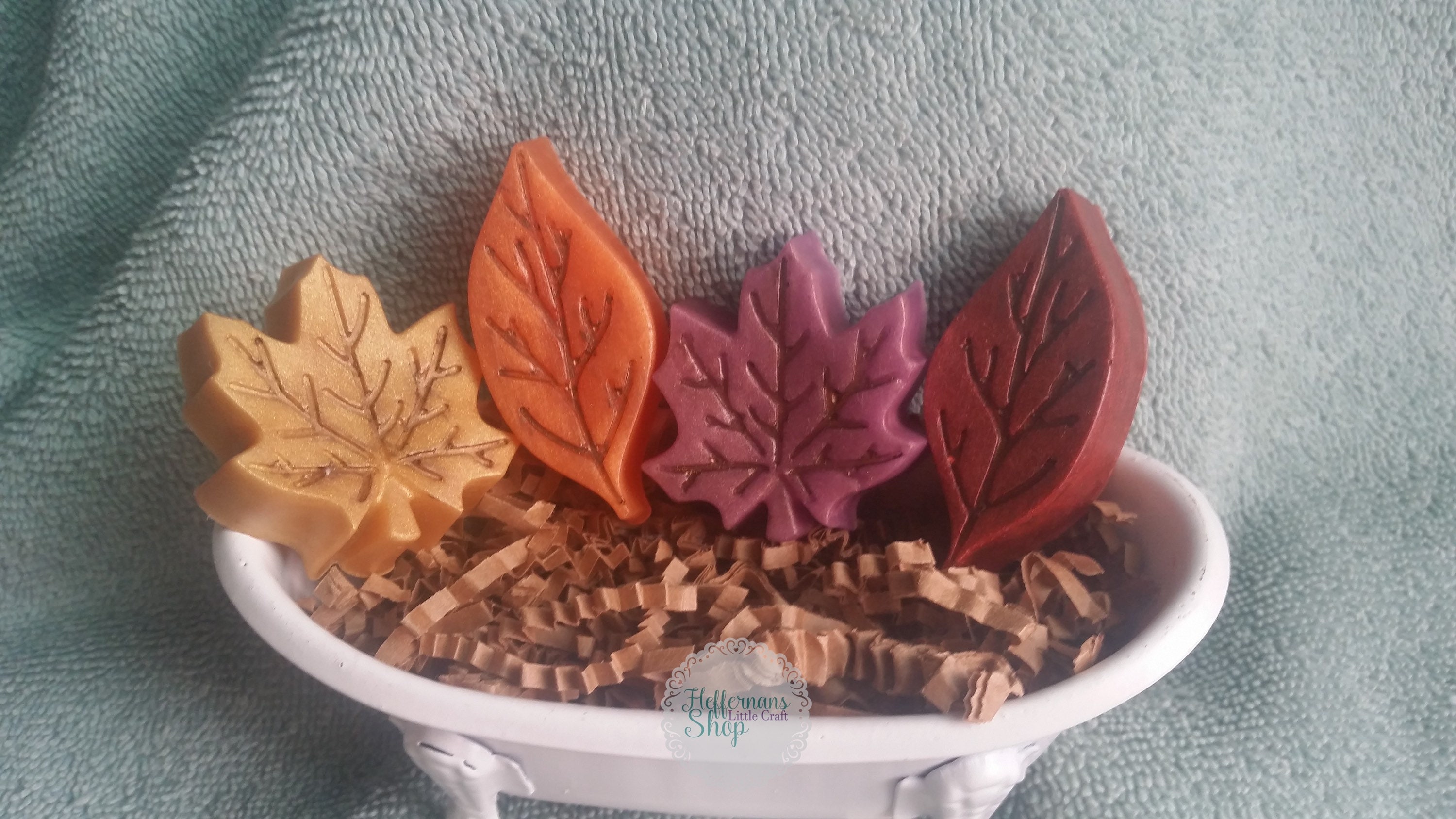 Leaf Soap Set - Fall Soap, Leaf, Fall Leaves, Autumn, Fall Weddings, …