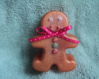 Gingerbread Soaps- Gingerbread, Gingerbread man,Holiday Soaps, Teacher gifts, Package toppers, Stocking Stuffers, Holiday soaps