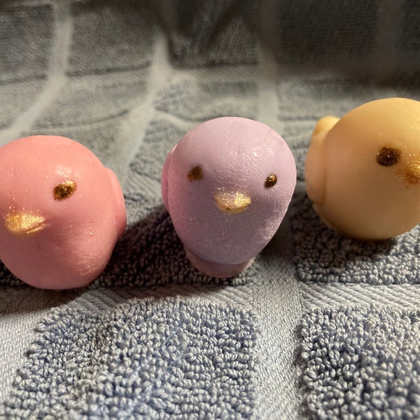 Bird Soap Set (3 birds) Little Bird, Party favor, bridal shower, wedding favor, Baby Shower, Birthday