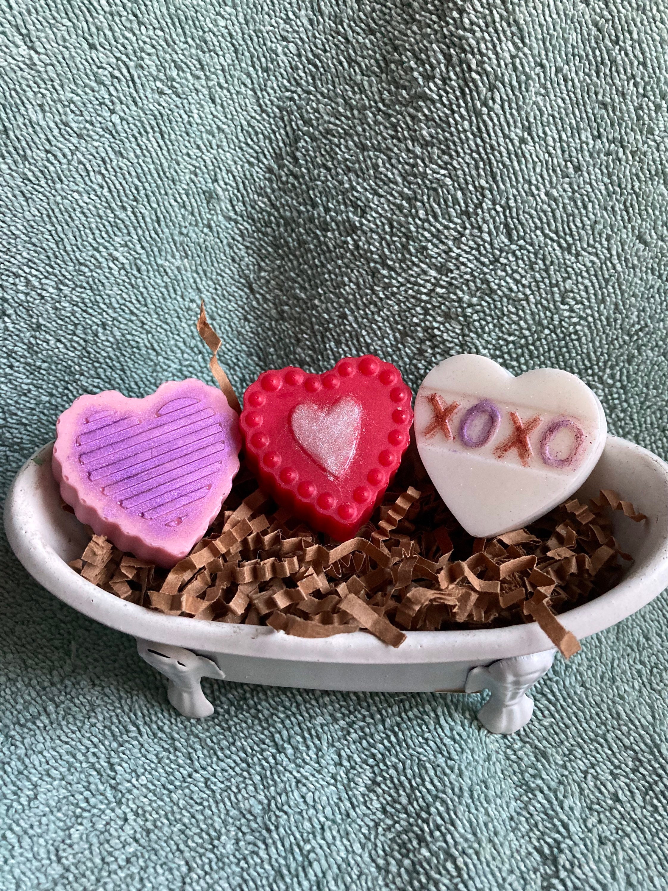Valentines Day Soap Mini Heart Soaps - Hearts, Mini Hearts, Heart, Heart  Sayings, Bridal Shower, Wedding Favor, Kids Soaps, Mini Soaps