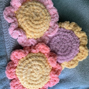 BooBoo Buddy Ice Pack Cover Kids Ice Pack Flower Ice Pack Flower Cover Crochet Flower BooBoo Cover Baby Gift  New Mom Gift Idea Kids Gift