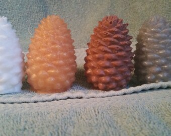 PineCone Set -Mini PineCones,Fall,Autumn, Soap Gifts, teacher gifts, Winter, Snow, Holiday, Party Favor, Pinecone