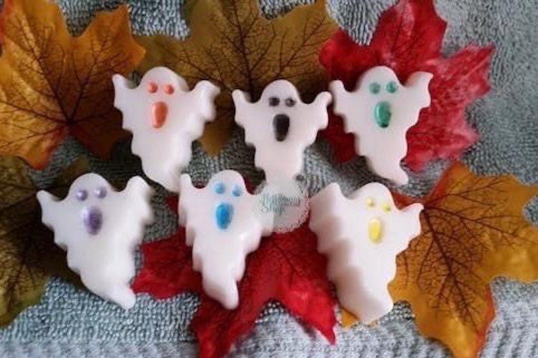 Mini Ghost Soaps: Vanilla Scented Halloween Party Favors - Set of 6 - Etsy