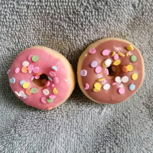 Donut Soap Set -Mini Donuts, Soap Donuts, Party Favor, Birthday gift, Fake Food, Mini soaps, Donuts, Tween Gift, Teacher Gift