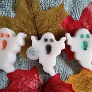 Ghost Soap Set Mini ghost, mini soaps,Party favor,Halloween Party,Kids soaps,Halloween, Cute soaps, ghost soaps image 2