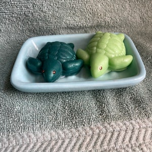Sea Turtle Soap Set - Turtle, Sea Turtles, Decorative Soap, Turtle Soap, Beach Soap, Soap Favors, Party Favors, Kid Soaps, Baby Shower