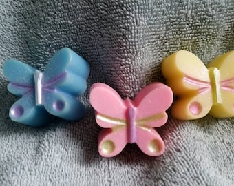 Butterfly Soap Set - Butterflies, Spring, Decorative Soaps, Guest Soaps, Teacher gifts, Mothers Day, Sisters, Grandmothers, Summer