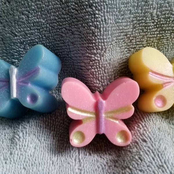 Butterfly Soap Set - Butterflies, Spring, Decorative Soaps, Guest Soaps, Teacher gifts, Mothers Day, Sisters, Grandmothers, Summer