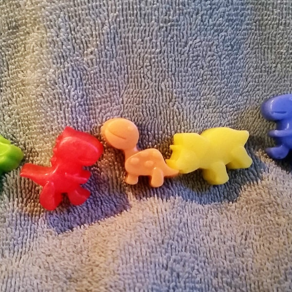 Dinosaur Soap Set  -Mini Dinosaurs, Dinosaurs, Mini Soaps, Kid's soaps, Party Favors, Birthday, Boy Party, Stocking Stuffers