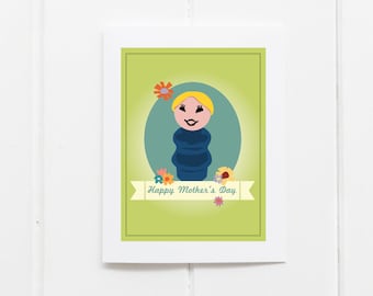 Fisher Price Little People Mother's Day Card