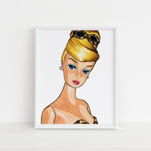 Barbie Poster Print - Etsy