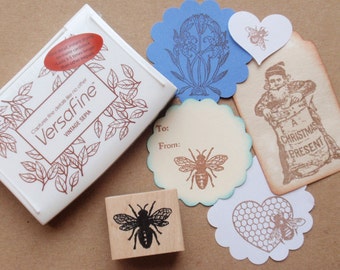 Sepia Brown Ink Pad - Versafine by Tsukineko - Full sized  - The BEST ink for Detailed Rubber Stamps says Blossom Stamps