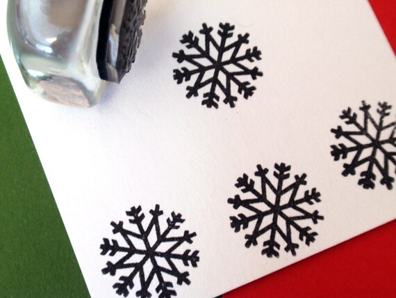 Winter Snowflake Stamp