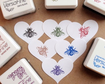 Ink Pad - Versafine by Tsukineko -  Size Small  - The BEST ink for Detailed Rubber Stamps says Blossom Stamps