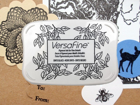 Black Ink Pad Versafine by Tsukineko Full Sized the BEST Ink for