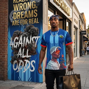 EPAC Hip Hop Style Lux Tee | All-Over Print