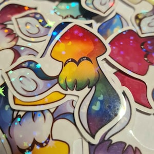 Stickers fierté Inkling Splatoon