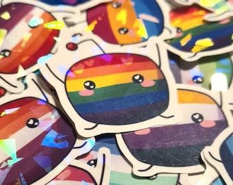 Pegatinas del orgullo de Stardew Valley Junimo