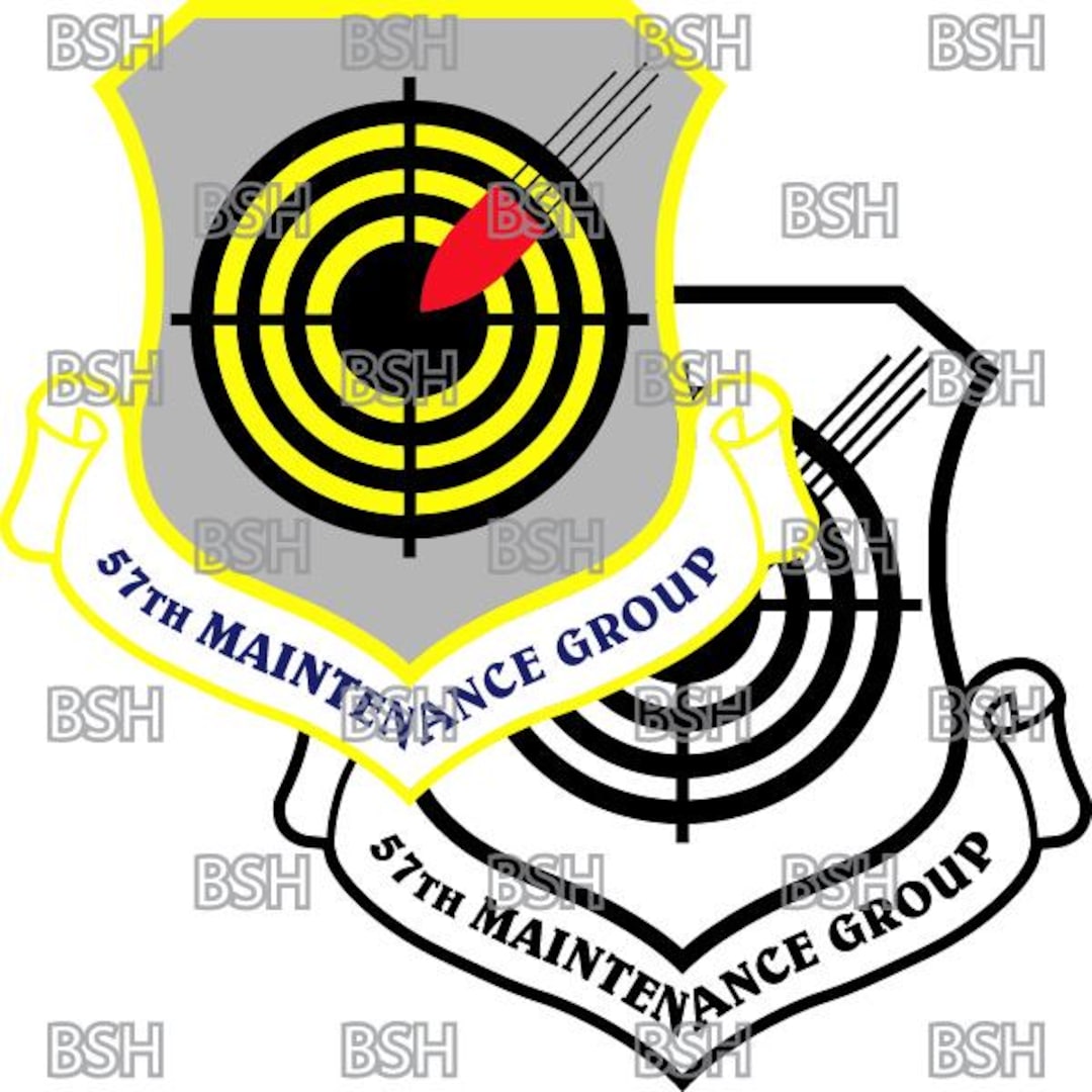 57th Maintenance Group (nellis AFB) Patch Vector Image Files (.ai, .pdf ...