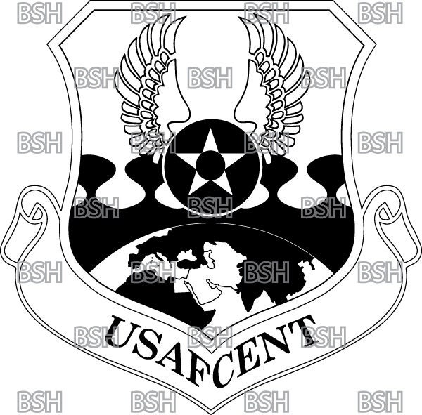 Air Forces Central Shield Vector Image Files (.ai, .pdf, & .svg Formats ...