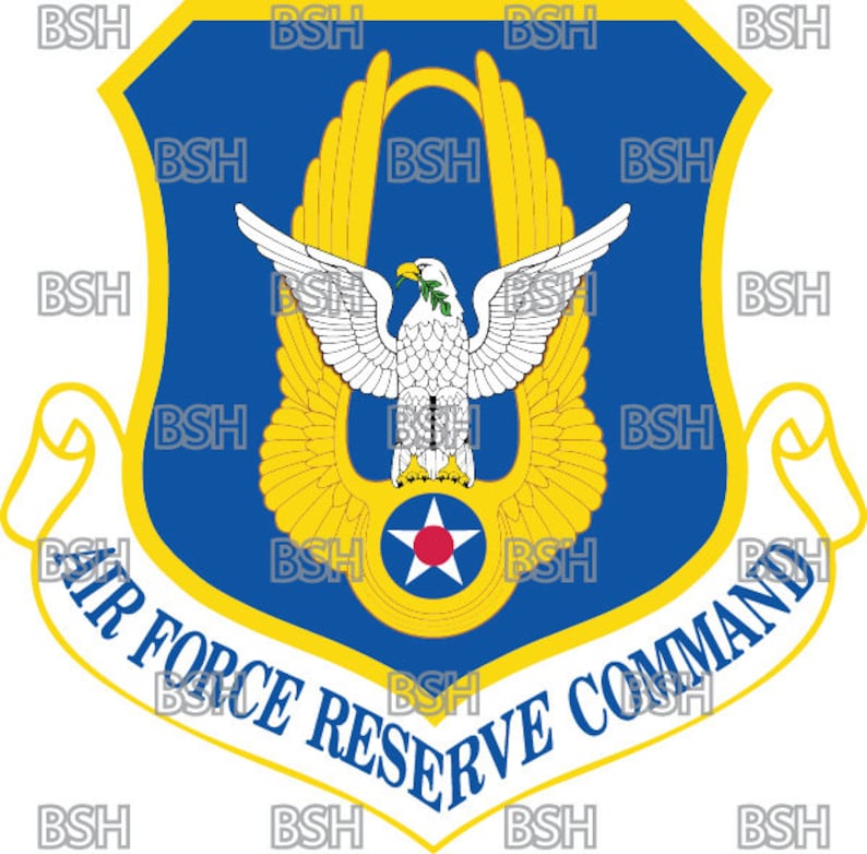 Air Force Reserve Command Shield Vector Image Files (.ai, .pdf, & .svg ...