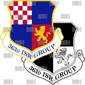 363d ISRG (Langley-Eustis) パッチ ベクター イメージ ファイル (.ai、.pdf、.svg 形式) とラスター (.png および .jpg)