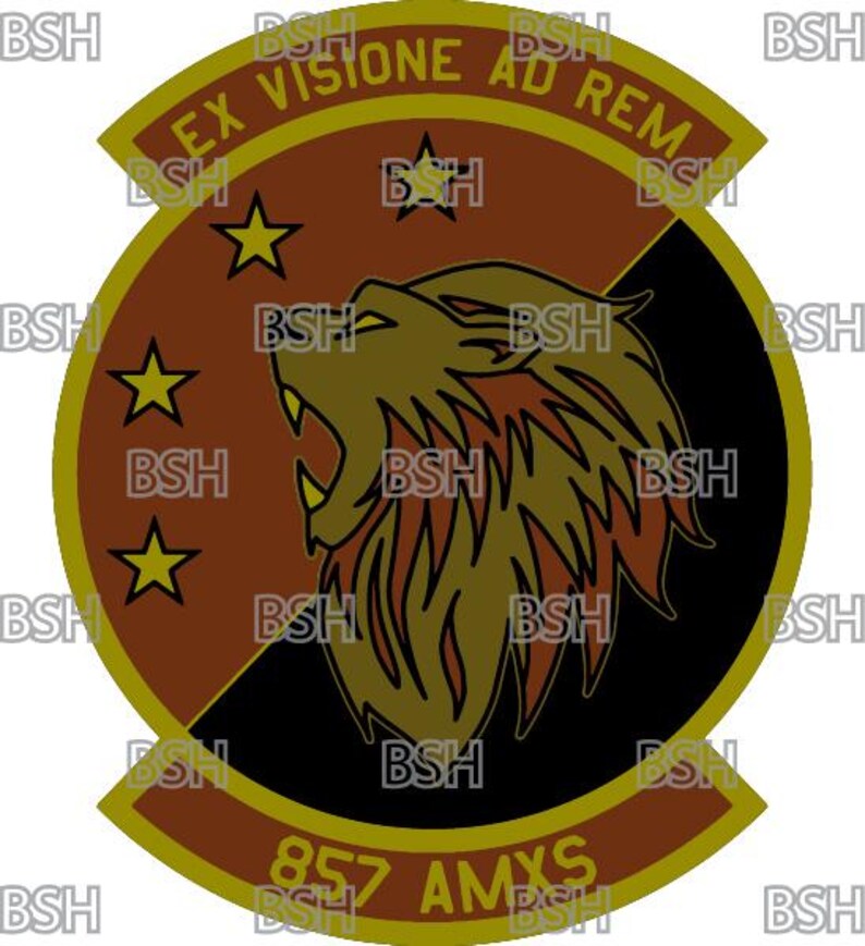 857th Aircraft Maintenance Squadron nellis AFB Patch Vector Image Files