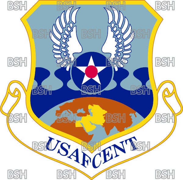 Air Forces Central Shield Vector Image Files (.ai, .pdf, & .svg Formats ...