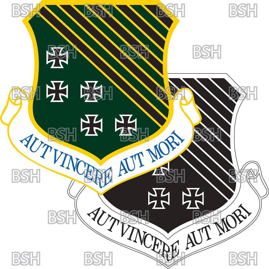 1st Fighter Wing (langley AFB) Patch Vector Image Files (.ai