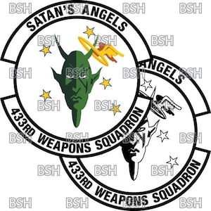 File di immagini vettoriali della patch del 433rd Fighter Squadron (Nellis AFB) (formati .ai, .pdf e .svg) più raster (.png e .jpg)