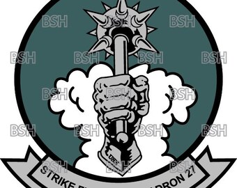 VFA-27 (MCAS Iwakuni) Patch Vector Image Files (.ai, .pdf