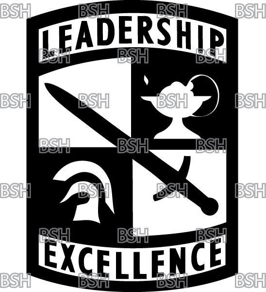 Soldier Rotc Svg Army ROTC Emblem Vector Image Files (.ai, .pdf, & .svg Formats) Plus ...