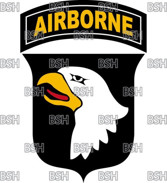101st Airborne Division Patch Vector Image Files (.ai, .pdf