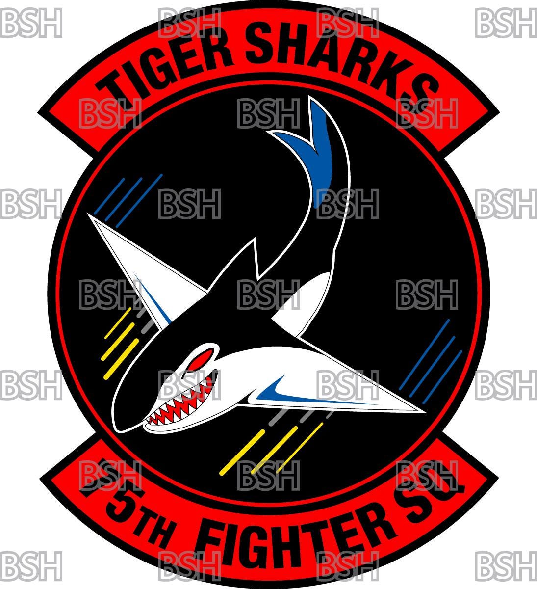 75th Fighter Squadron (moody AFB) Patch Vector Image Files (.ai, .pdf ...