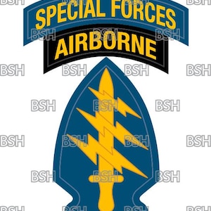 Army Special Forces Patch Vector Image Files (.ai, .pdf, & .svg Formats ...