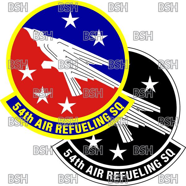 54th Air Refueling Squadron (Altus AFB) Patch Vector Image Files (.ai, .pdf, & .svg Formats) plus Rasters (.png and .jpg)