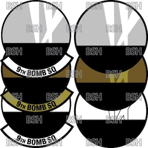 651th BomB SQ ピンバッジ　スコードロン　ミリタリー空軍　USAF 345thBombSquadronEBS2023GuamDe