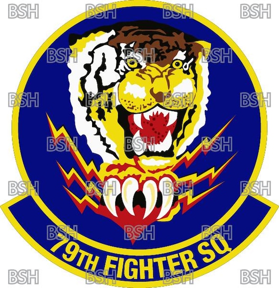 79th Fighter Squadron (shaw AFB) Patch Vector Image Files