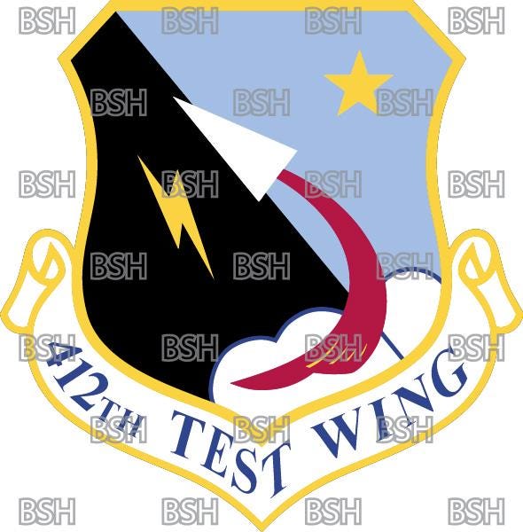 412th Test Wing (edwards AFB) Patch Vector Image Files (.ai, .pdf ...